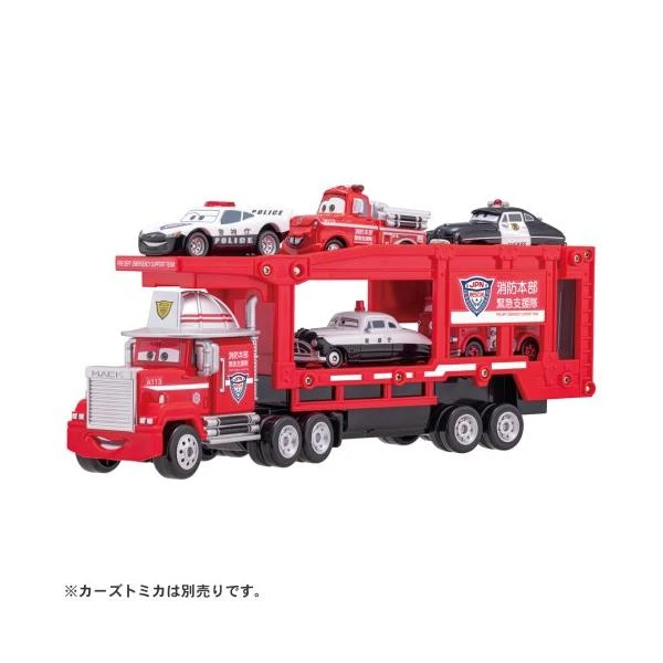 カーズ トミカ 現場へ急行!レスキューキャリアカー マック ミニカー 車 くるま 3歳の商品画像