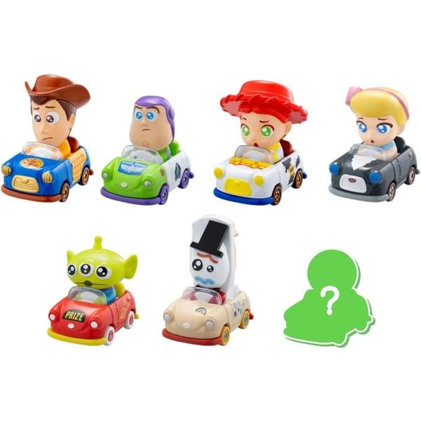 【BOX】TOMICA TUNES TOYSTORY CHARACTERS トミカ ディズニーモータース トイストーリー 1box6個入りの商品画像