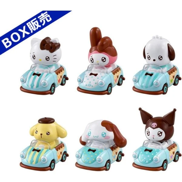 ドリームトミカ TOMICA TUNES SANRIO CHARACTERS Vol.2 6個BOXの商品画像